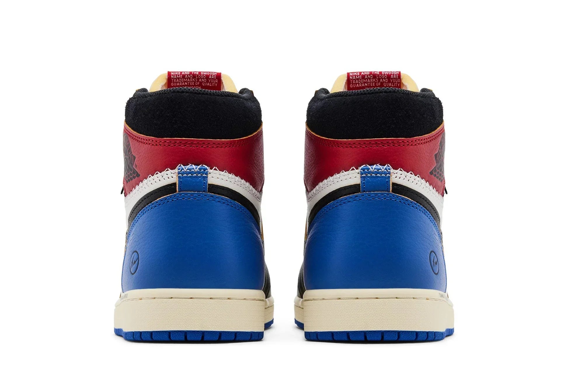 Air Jordan 1 High Fragment Design x Union LA Varsity Red Branco
