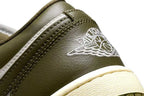 Air Jordan 1 Low Medium Olive Verde