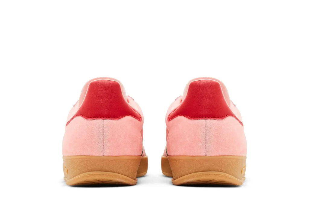 Adidas Gazelle Indoor Court Green Glow Pink Gum Rosa