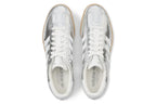 Adidas Samba OG Silver Metallic Cracked Leather Prateado