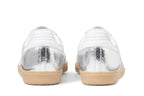 Adidas Samba OG Silver Metallic Cracked Leather Prateado