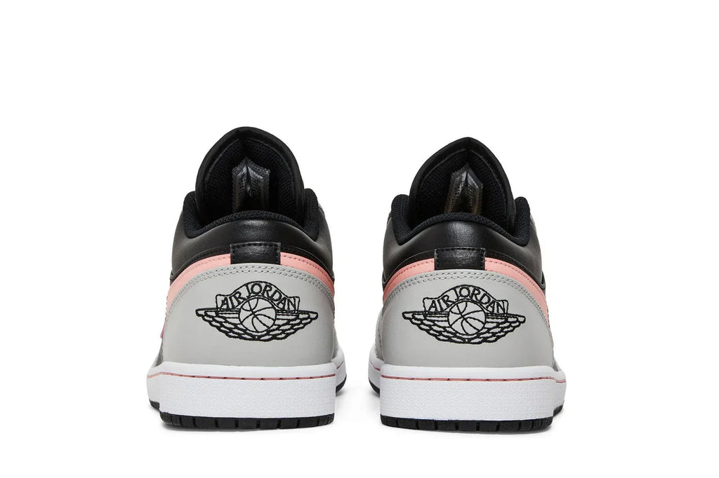 Air Jordan 1 Low Black Grey Pink Cinza