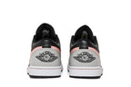 Air Jordan 1 Low Black Grey Pink Cinza