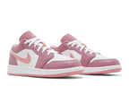 Air Jordan 1 Low GS Desert Berry Rosa