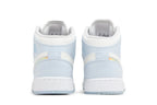 Air Jordan 1 Mid Glitter Swoosh Azul