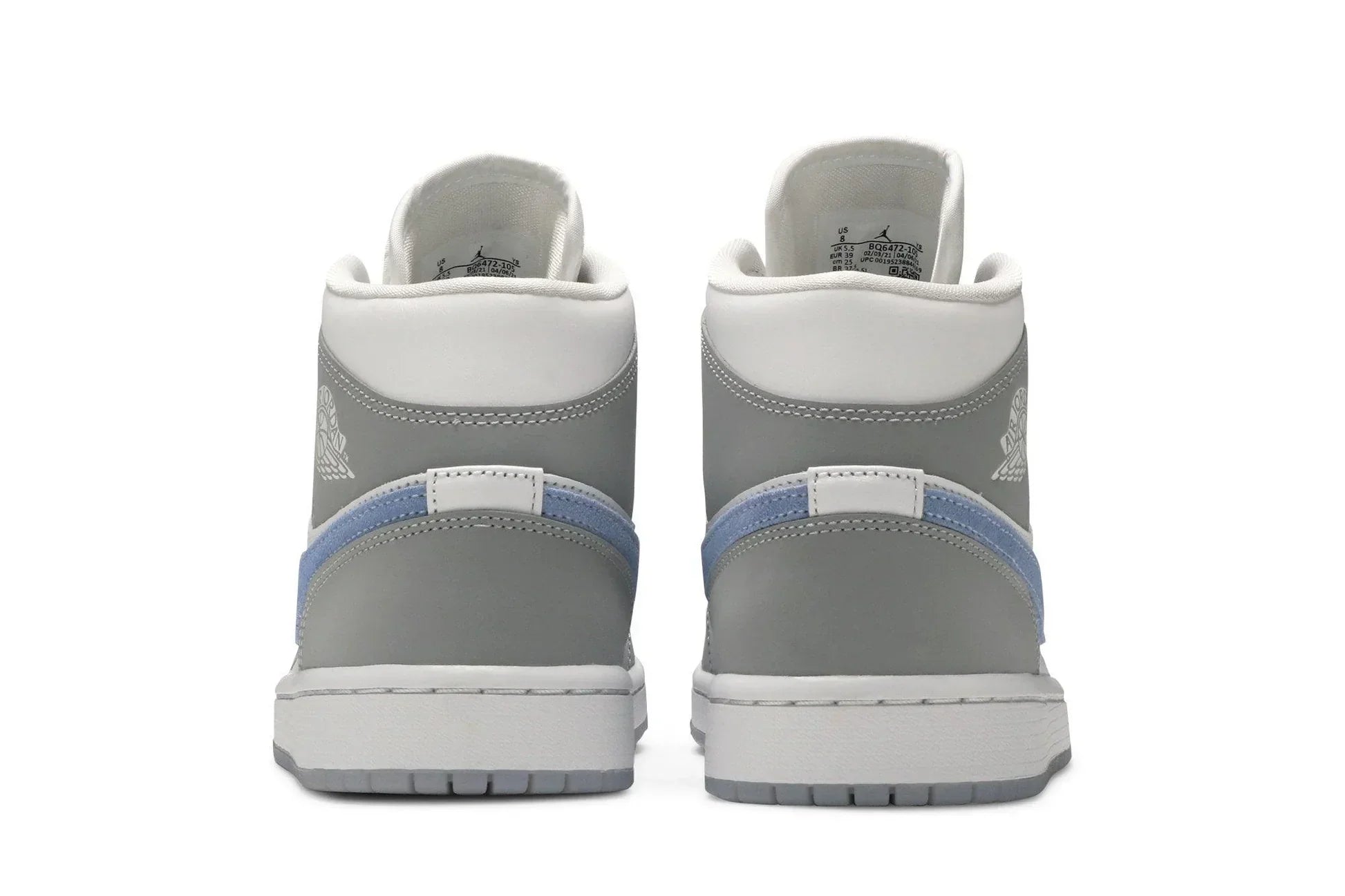 Air Jordan 1 Mid Wolf Grey Cinza