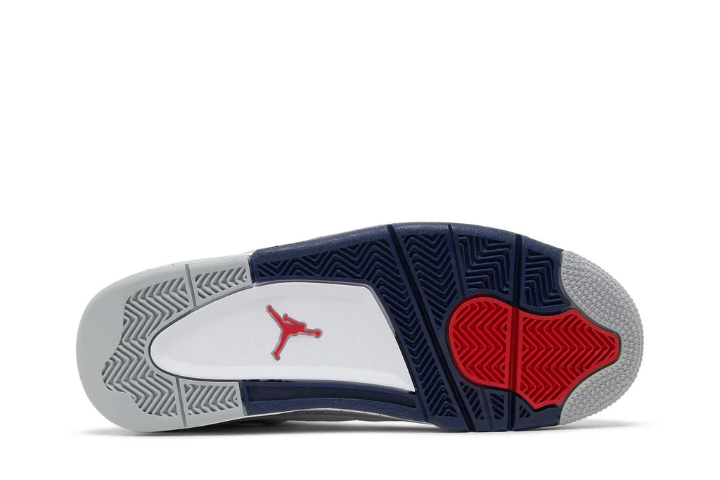 Air Jordan 4 Midnight Navy Branco/Azul
