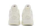 Air Jordan 4 Retro Metallic Gold Branco