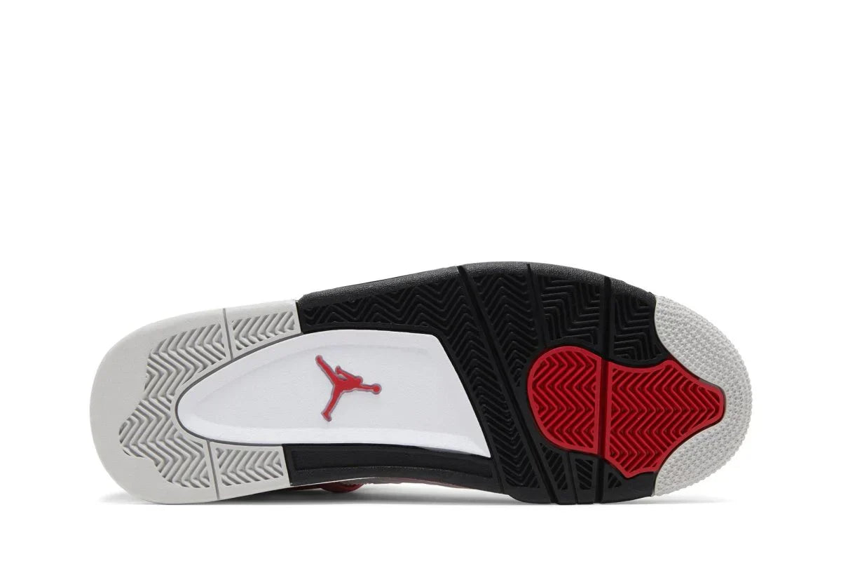 Air Jordan 4 Retro Red Cement Branco