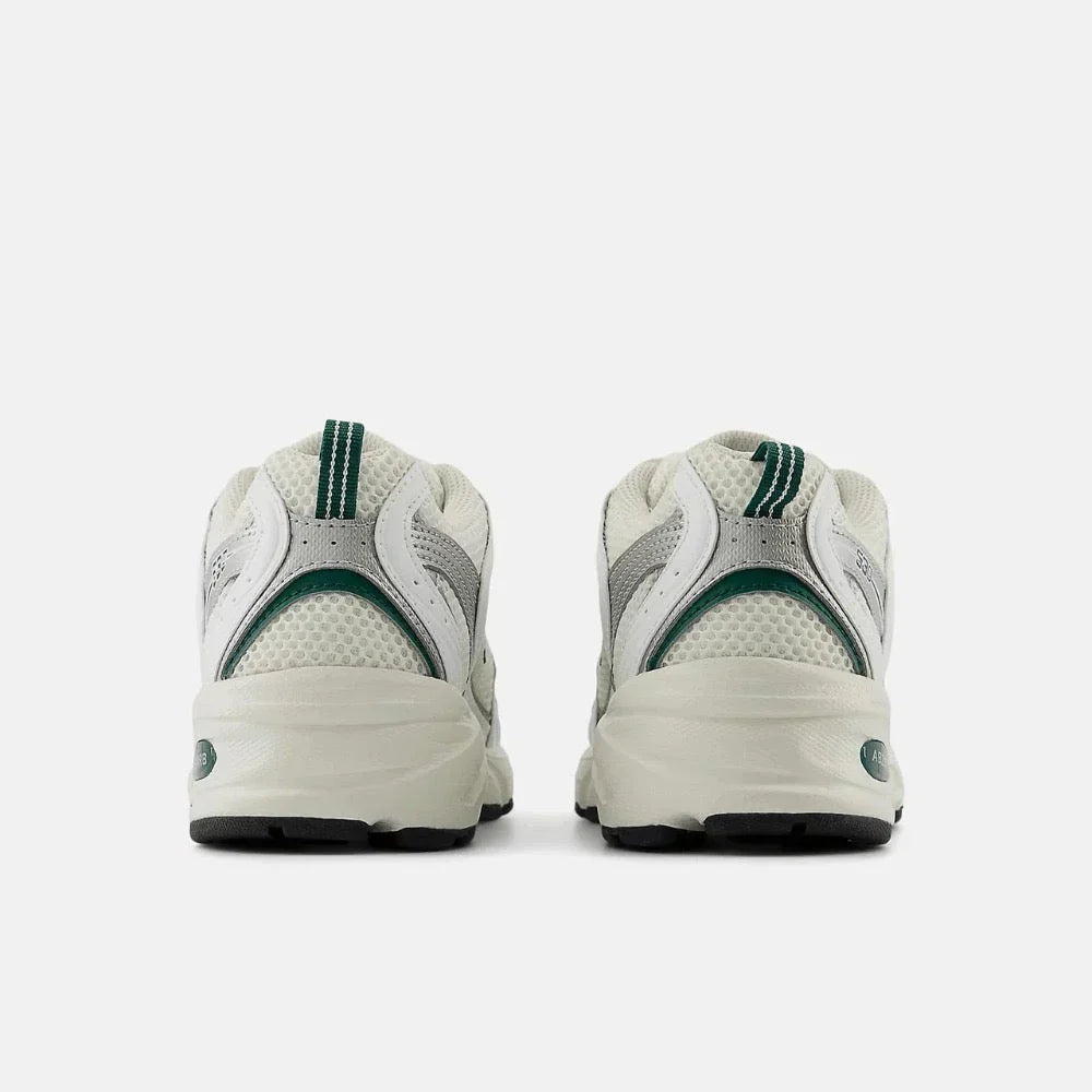 New Balance 530 Sea Salt White Marsh Green Branco