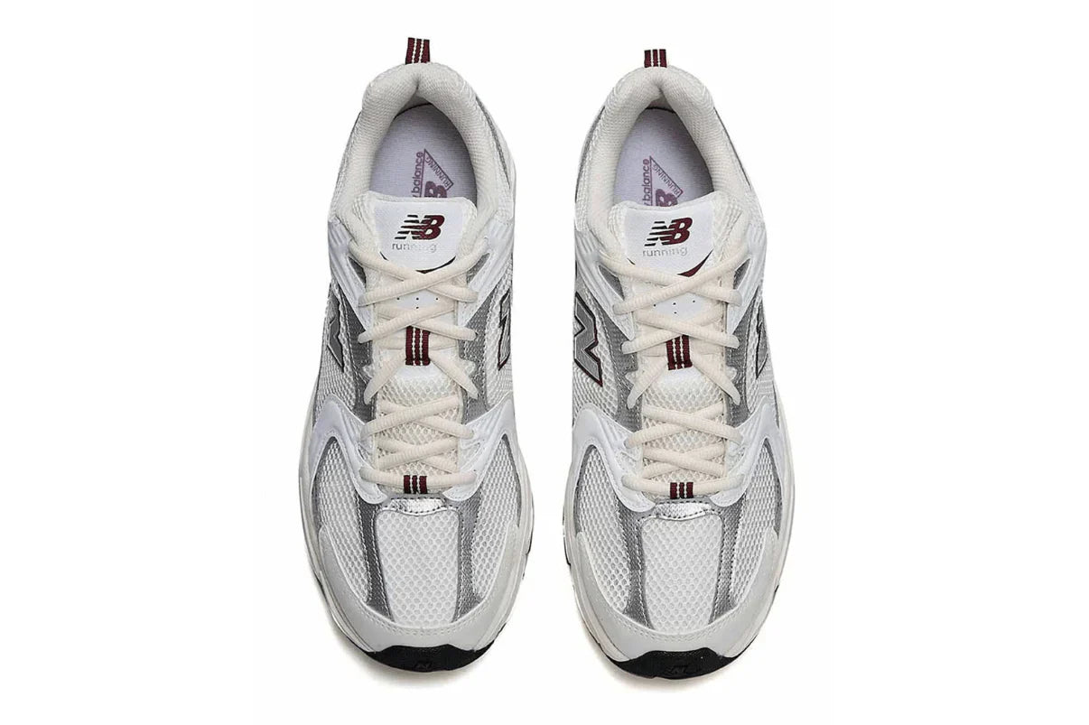 New Balance 530 Sea Salt White Mercury Red Branco