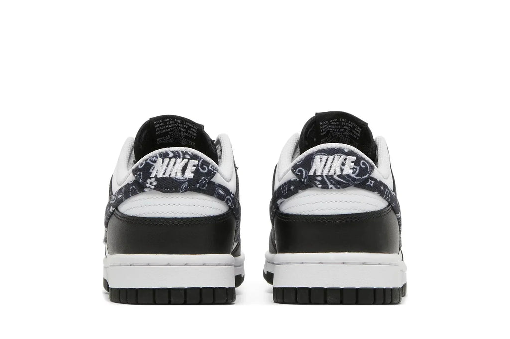 Nike Dunk Low Black Paisley Preto