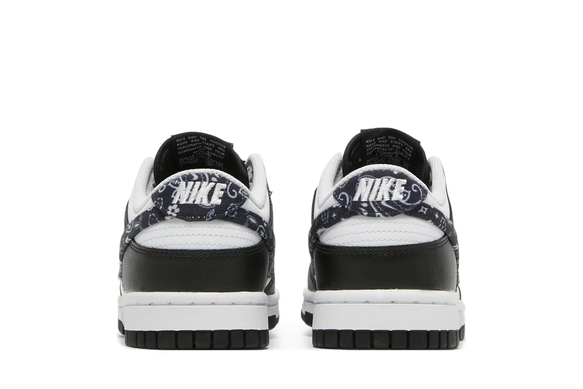 Nike Dunk Low Black Paisley Preto