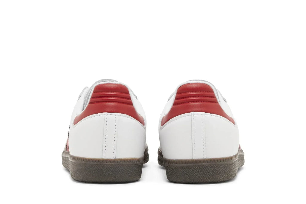 Adidas Samba OG White Scarlet Branco